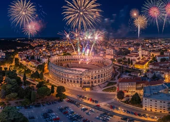 Silvester in Pula